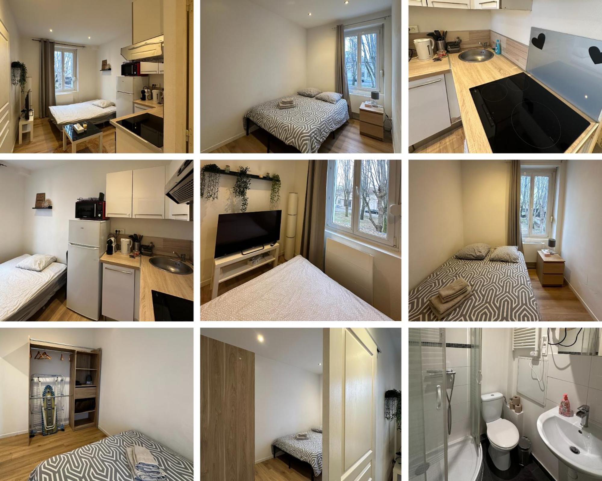 # Le 8 # Joli Petit F2 Tout Equipe, Mulhouse Centre Exteriér fotografie